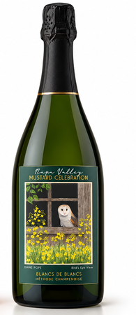 Mustard Celebration Olet'te Blanc De Blancs Sparkling Wine